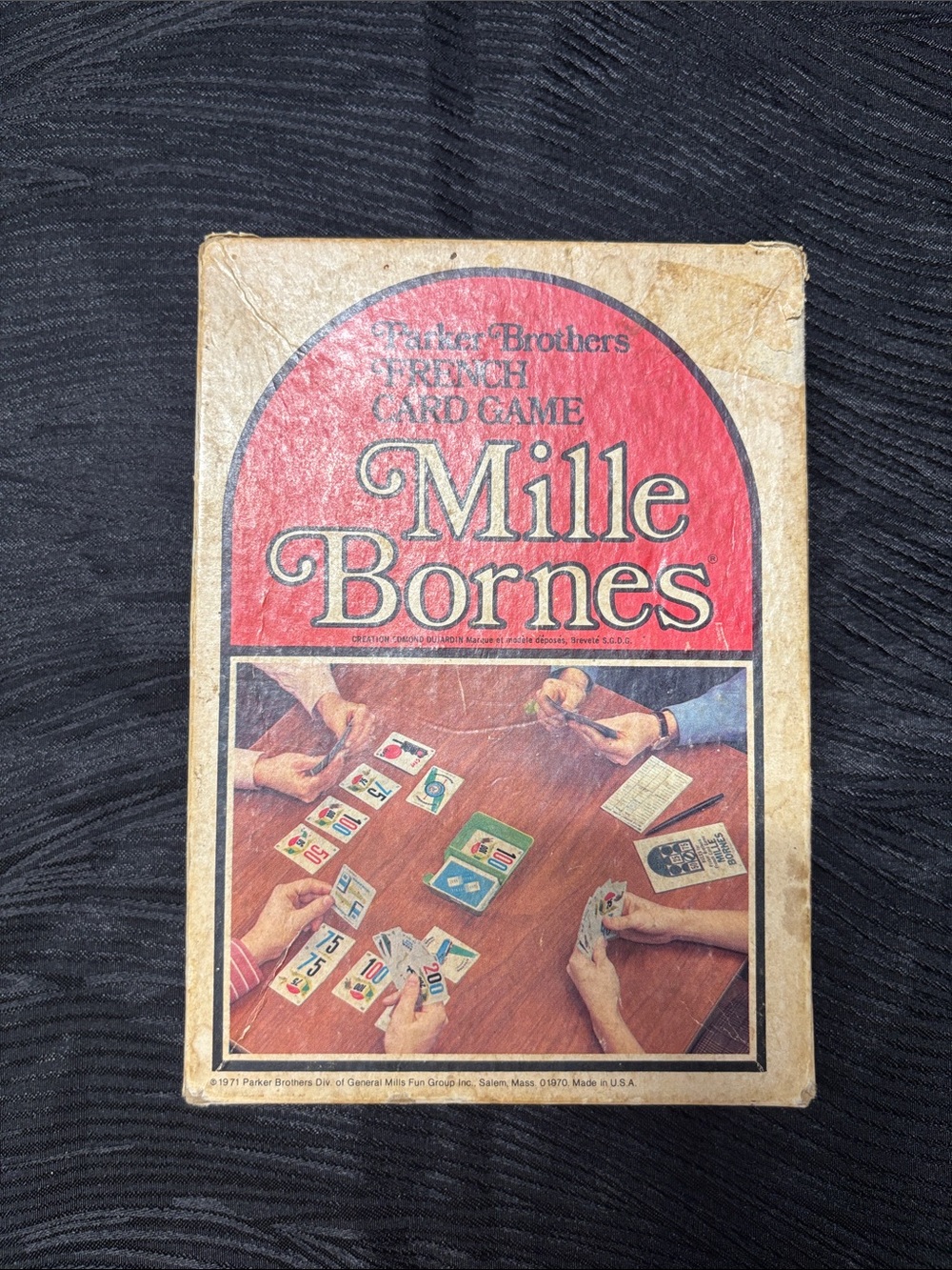 ~BUNDLE ONLY~Vintage 1971 Mille Bornes French Card Game – Complete